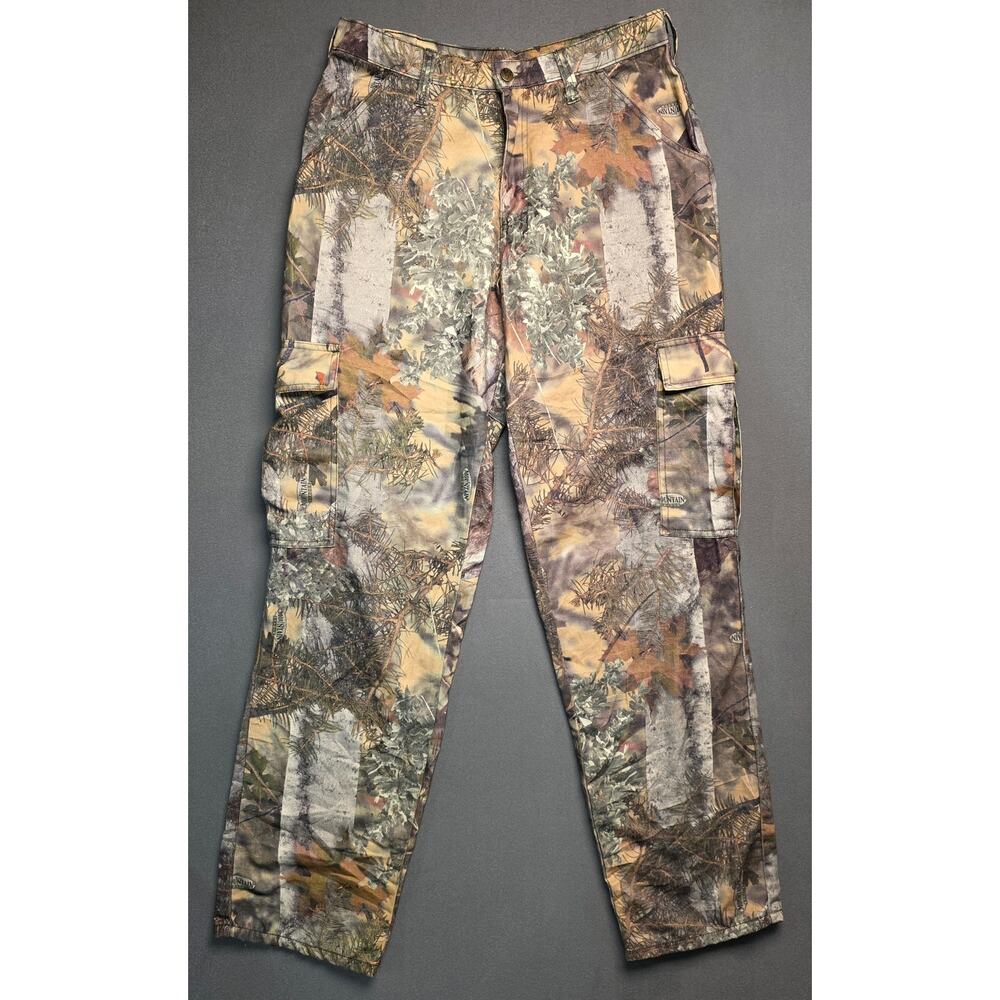 Kings Camo Pants Mens Size 34T Tall (Fits 32x35) Cargo‎ Mountain Shadow Hunting